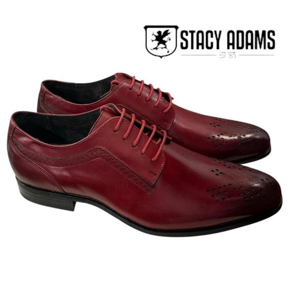 New Stacy Adams Serafino Men's Leather Dress Shoes 11